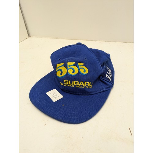 490 - A Subaru Official World Rally Team Hat And Jacket