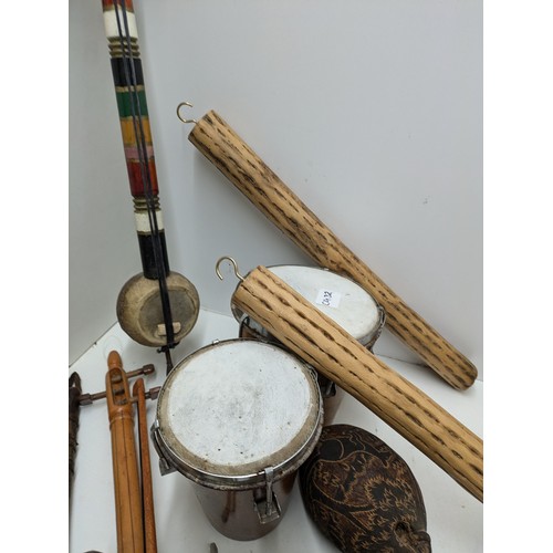 501 - A Large Selection Of Various Wood Instruments