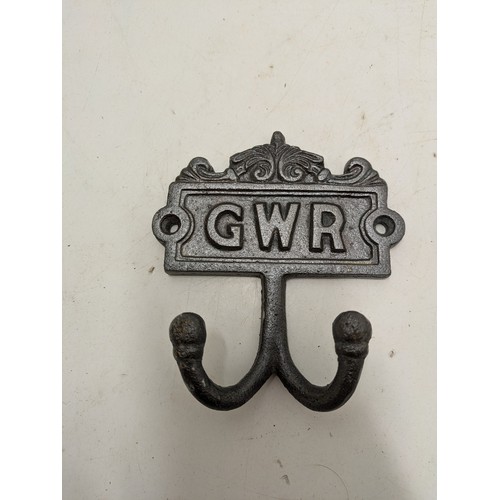 530 - A Pair Of Gwr Coat Hangers