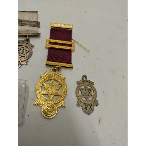 193 - A Selection Of Freemason's Medals