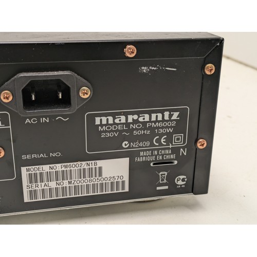 314 - Marantz Integrated Amplifier PM6002