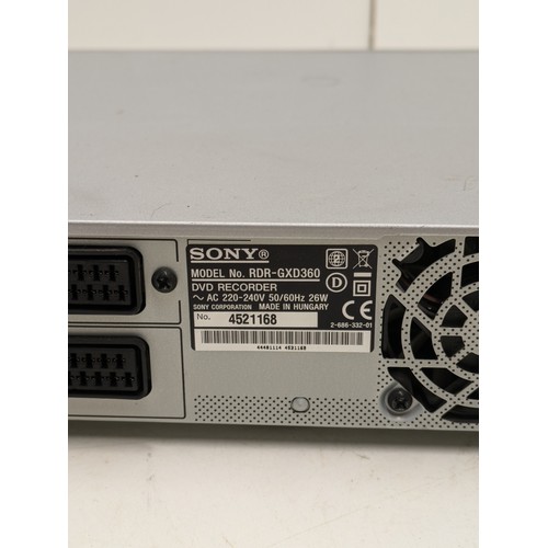 319 - Sony RDR-GXD360 DVD Recorder