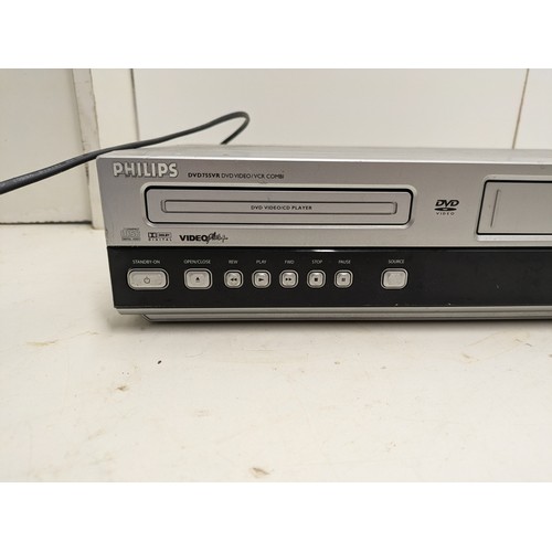 334 - Philips DVD755VR/05 Dvd/VCR combi