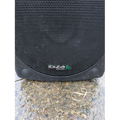 214 - Ibiza Sound Port15Vhf-Bt Portable Bluetooth Pa Speaker System