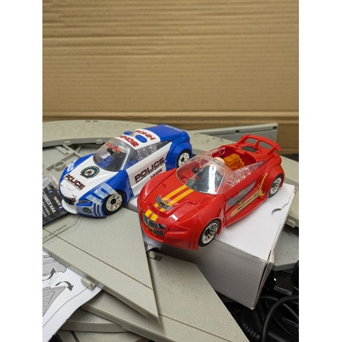 431 - Scalextric Cops N Robbers Set With 2 Cars