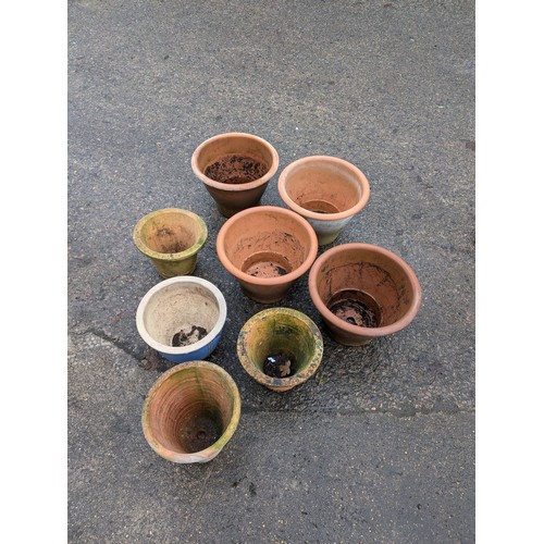 34 - A Selection Of Garden Pots