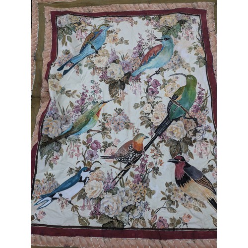 491 - A Wall Hanging Batik Of Birds