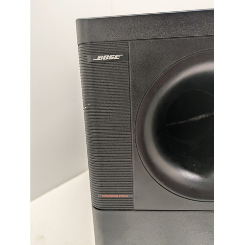 327 - Bose powered acoustimass 20 speaker system