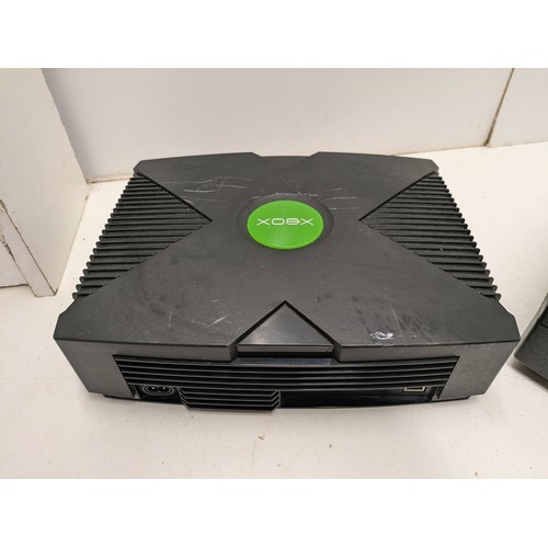 645 - A Pair Of Original Xbox Consoles