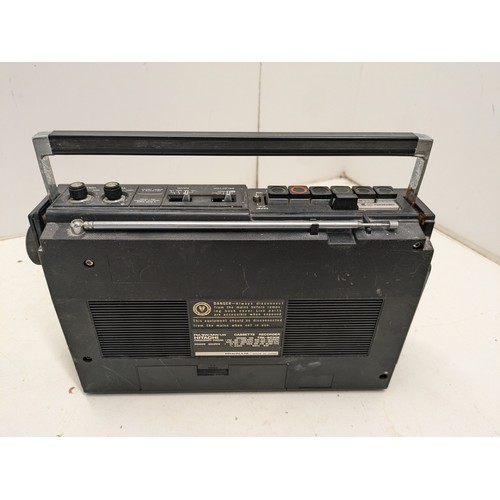 664 - A Hitachi 4 Band Radio Cassette Recorder Model TRK-5030E