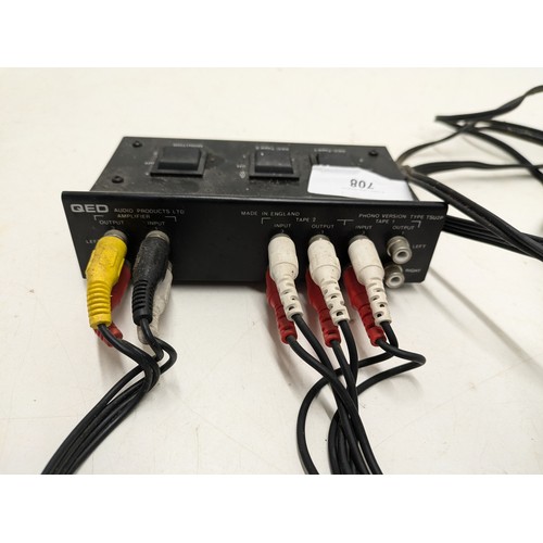 708 - A QED Tape Switching Unit Model TSU2P