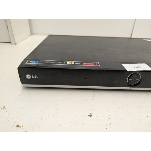 640 - An LG RHT497H HDD/DVD Recorder