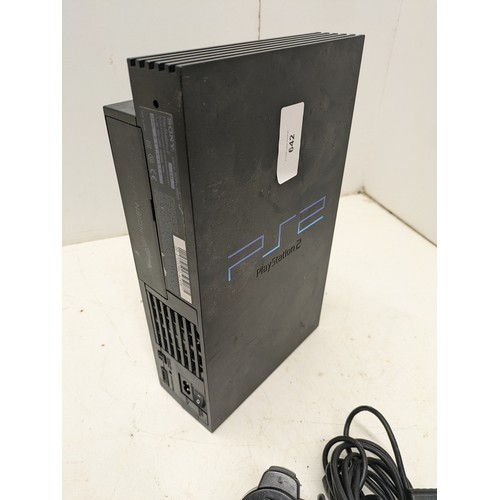 642 - A Sony Playstation 2 Console With 1 Controller