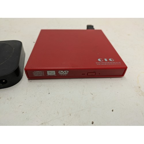 656 - An Apple TV Box And An External DVD Drive