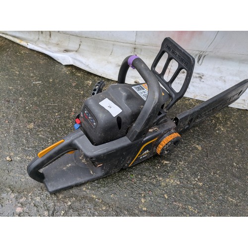 25 - A McCulloch Cs360T Petrol Chainsaw