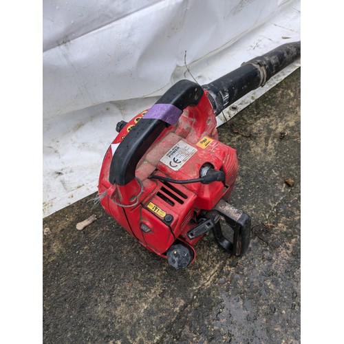 22 - A Midland Power Petrol leaf blower EB260v