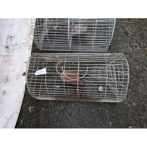 92 - A Pair of Mole Traps