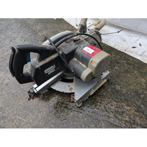 821 - An ELU Italian Mitre Saw - Working