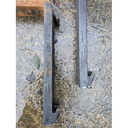 75 - A Pair of Forklift Forks