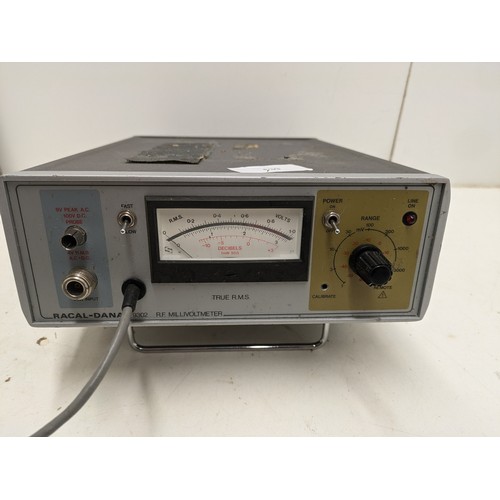 639 - A Vintage Raval-Dana 9302 RF Millivoltmeter