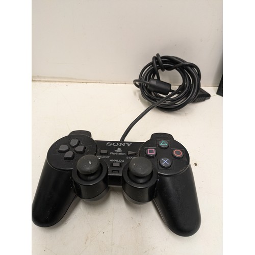 644 - A Sony Playstation 2 Slim Console With 1 Controller