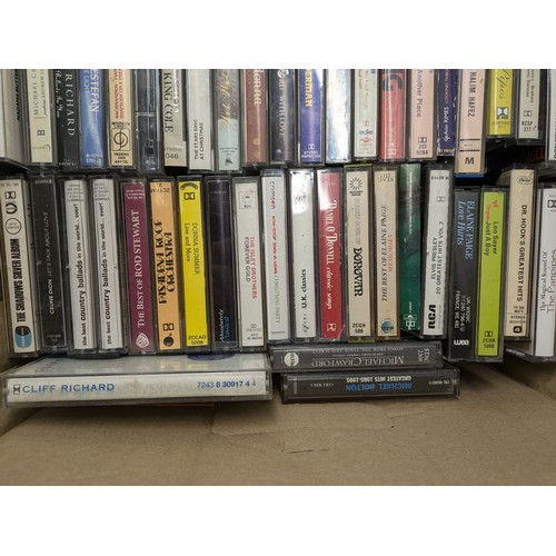 1054 - A Collection of dozens Of Cassette Tapes Of Various Genres