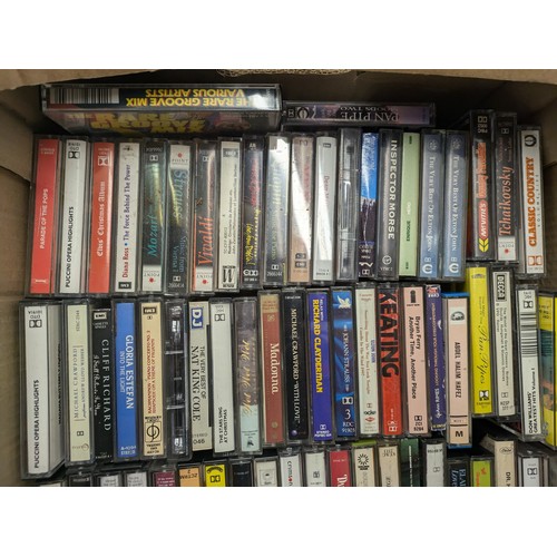 1054 - A Collection of dozens Of Cassette Tapes Of Various Genres