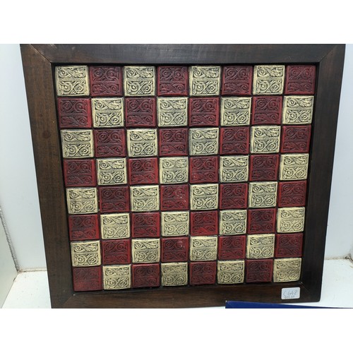 475 - An Isle Of Lewis British Museum Chess Set With a Resin and Wood Board