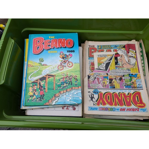 415 - A Large Selection Of Vintage Beano Comics