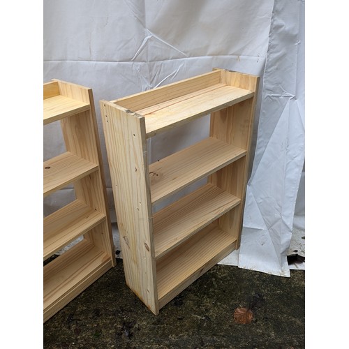 241 - A Group of 3 Pine Bookshelves