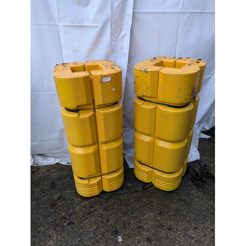 51 - A Pair of Yellow Vehicle Impact Protectors