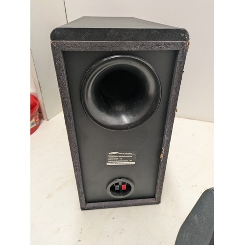 712 - Samsung Surround Sound Subwoofer model pp-wx30