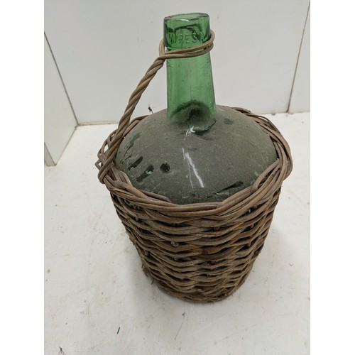 1123 - A Spanischur rotwein bleda Wine Casket Bottle