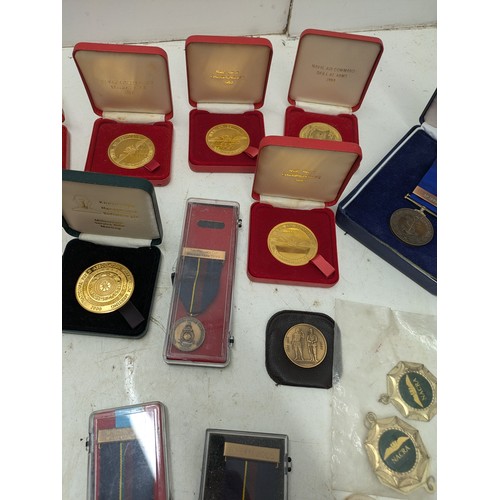 1117 - A Collection of Various Shooting Medals Including Marines and Naval Air Command