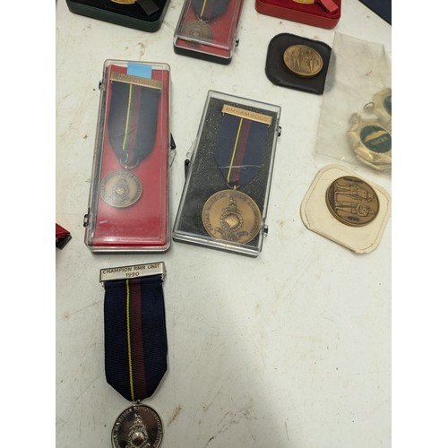 1117 - A Collection of Various Shooting Medals Including Marines and Naval Air Command