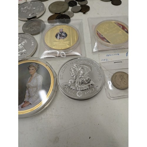 1104 - A Large Group Of Collector Coins Including Royal Family, And A Selection Of Medals