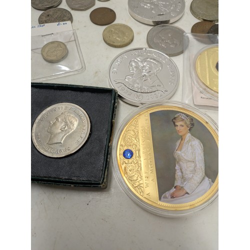 1104 - A Large Group Of Collector Coins Including Royal Family, And A Selection Of Medals