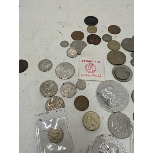 1104 - A Large Group Of Collector Coins Including Royal Family, And A Selection Of Medals