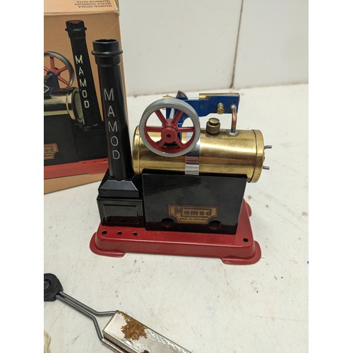 1108 - A Boxed Mammod Steam Engine Model SP1 in the original box and In Excellent Condition