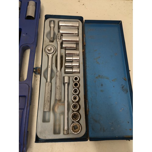 833 - A Pair of Socket Sets In Cases