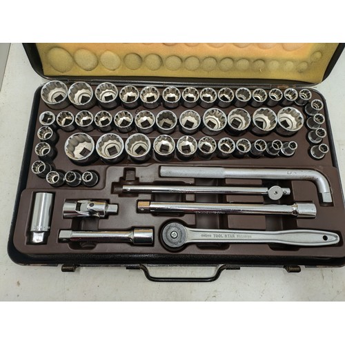 808 - A Vintage Phil Merco Japan Comprehensive 54 Piece Socket and Attachments Set