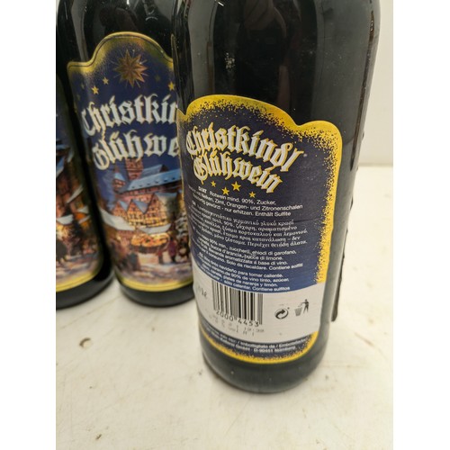 1015 - 4 1 litre bottles of christkindl gluhwein mulled wine