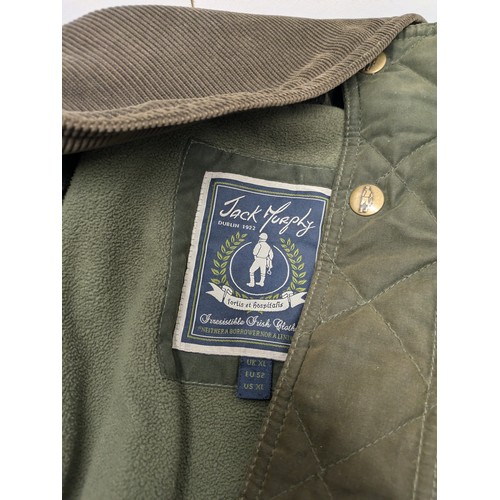 1037 - A Pair of XL Farmers Navy Green Jackets