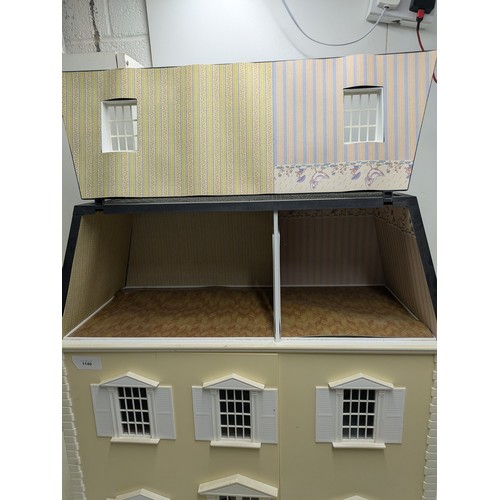 1140 - A Charming Georgian Manor Style Model Dolls House