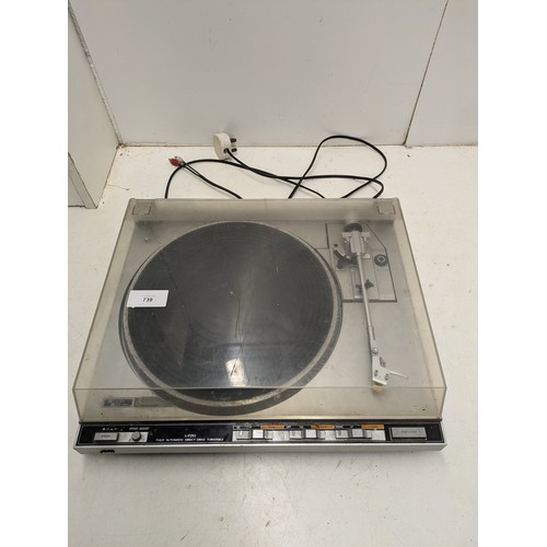 739 - A JVC Model L-F210 Vintage Fully Automatic Direct Drive Turntable Hifi Separate