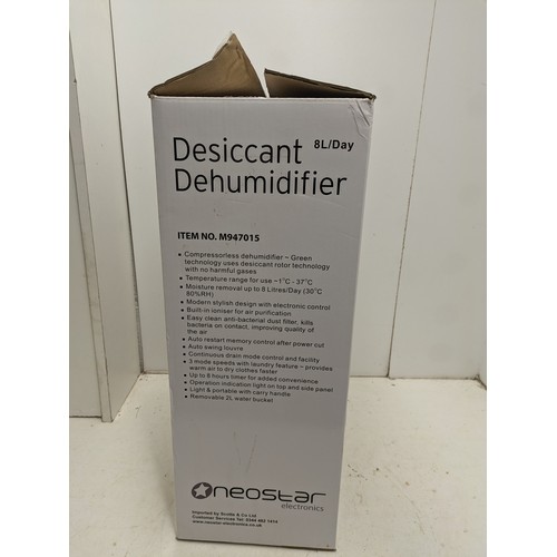 741 - A Neostar Electronics Desiccant Dehumidifier In Box