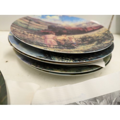 490 - A Large Selection Of The Bradford Exchange Collectors Plates With Certificates Of Authenticity