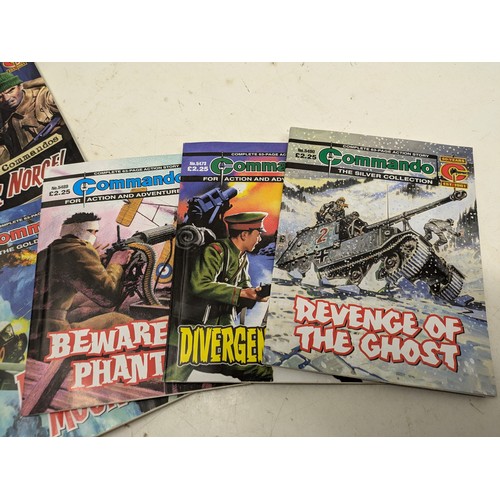 496 - A Selection Of Commando Magazines