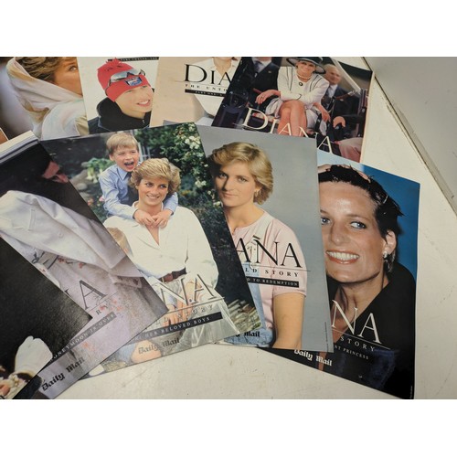 515 - A Selection Of Magazines Focusing On Princess Diana