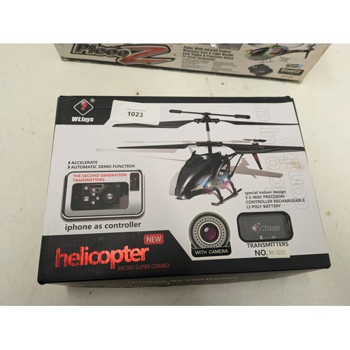 1159 - A Pair Of Remote Control Helicopters In Boxes